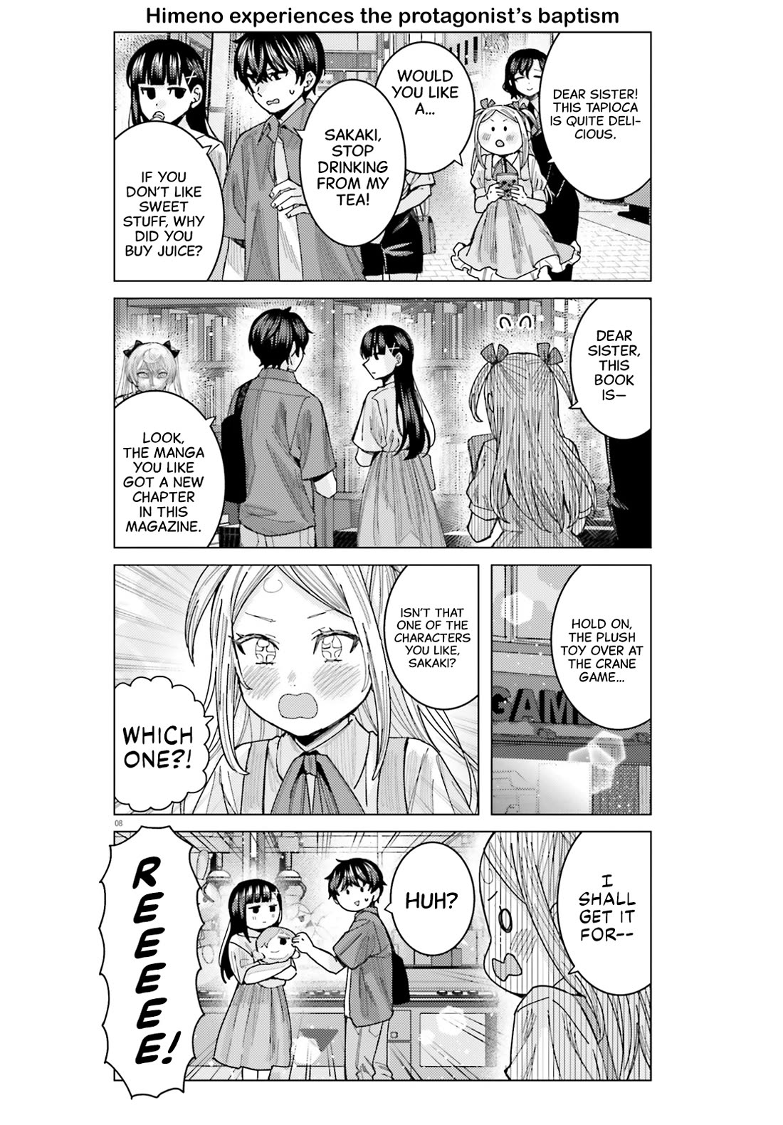 Himegasaki Sakurako wa Kyoumo Fubin Kawaii! Chapter 37 page 8 - Chapter 37