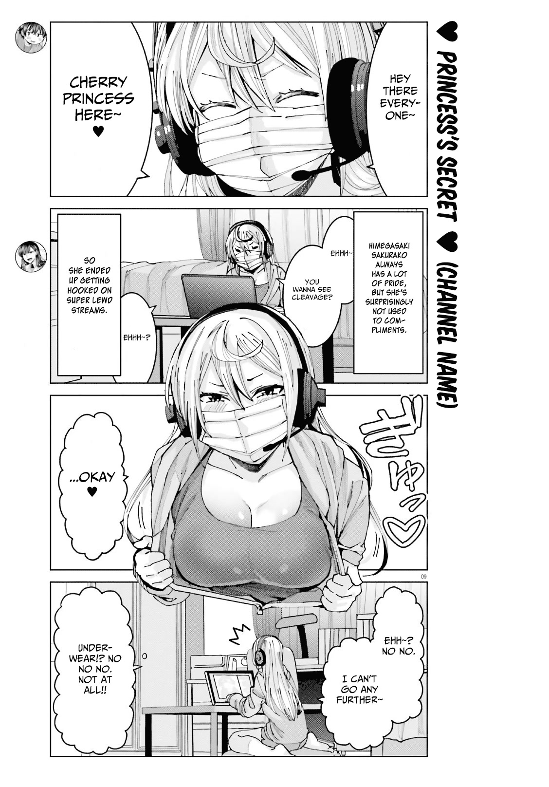 Himegasaki Sakurako wa Kyoumo Fubin Kawaii! Chapter 4 page 10 - Chapter 4: Decensored Edit