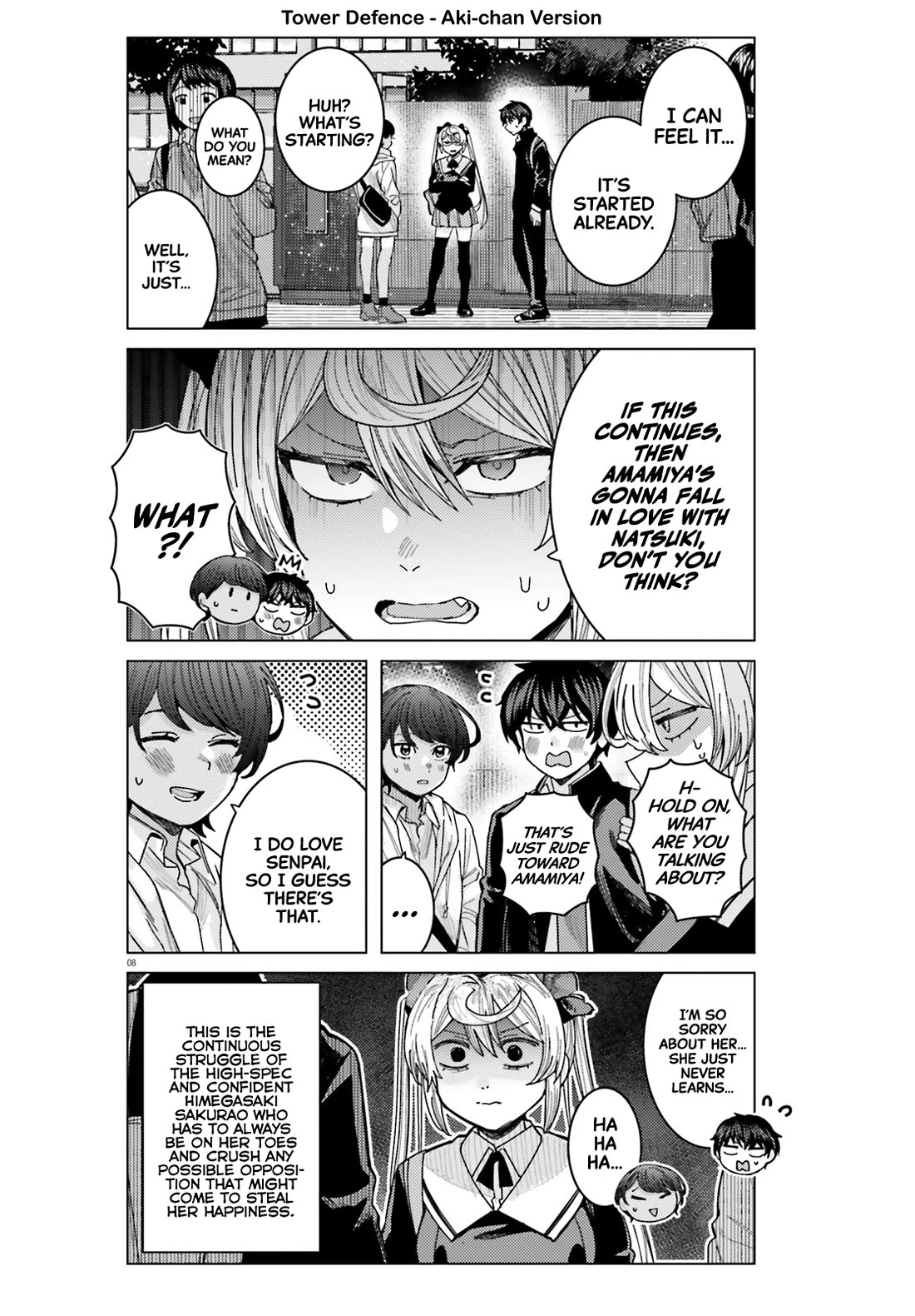 Himegasaki Sakurako wa Kyoumo Fubin Kawaii! Chapter 42 page 8 - Chapter 42