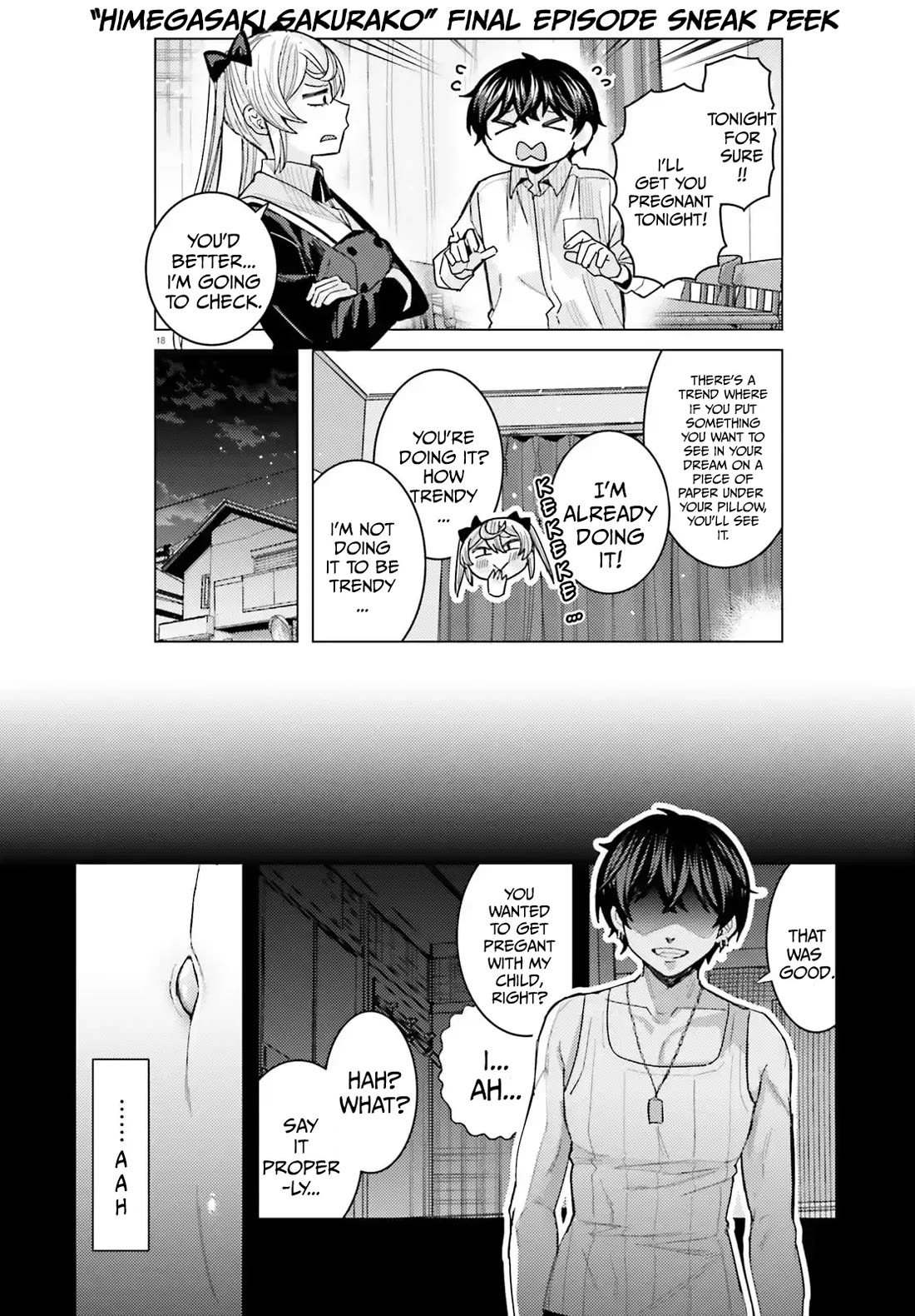 Himegasaki Sakurako wa Kyoumo Fubin Kawaii! Chapter 49 page 19 - Chapter 49