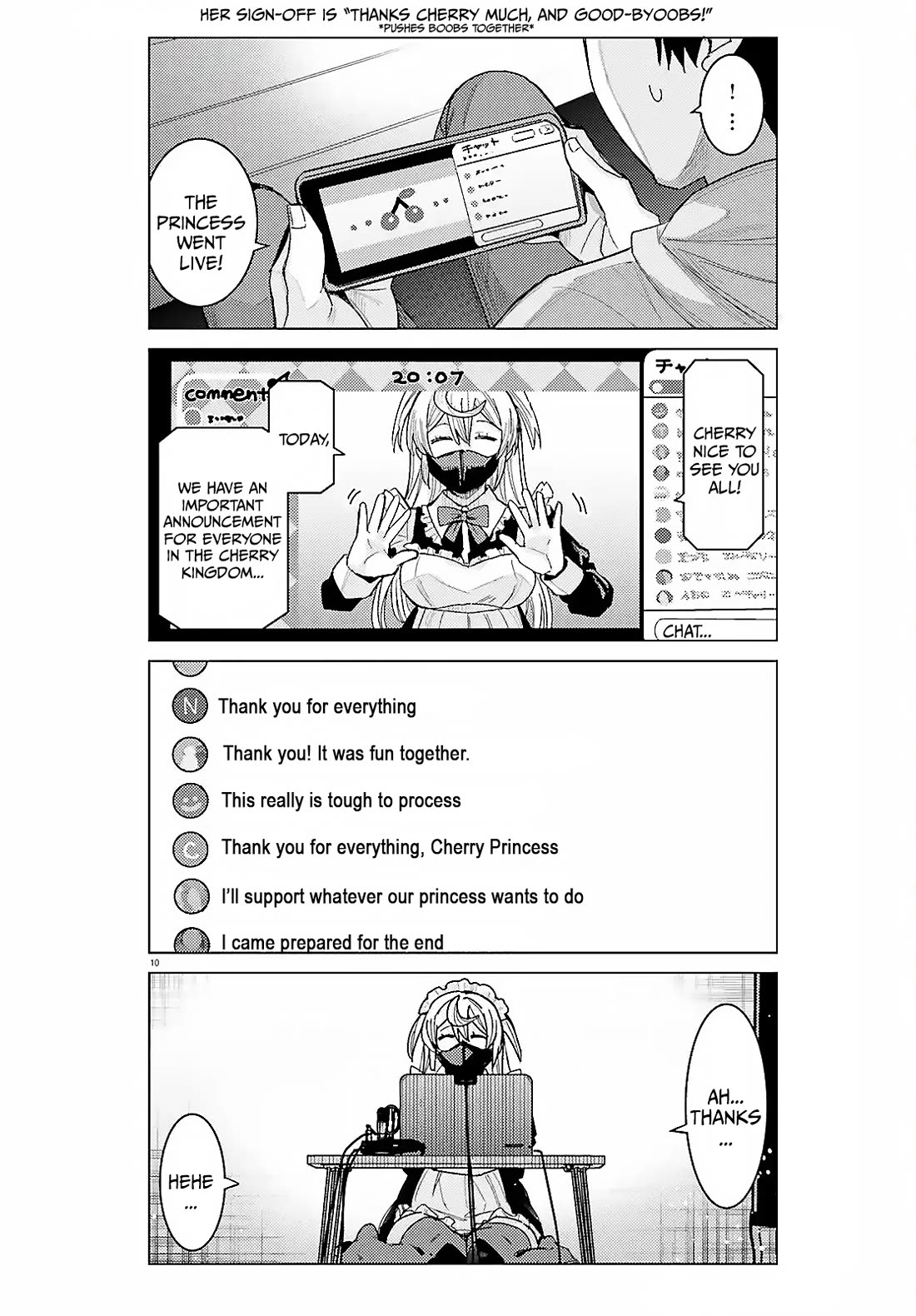 Himegasaki Sakurako wa Kyoumo Fubin Kawaii! Chapter 51 page 10 - Chapter 51