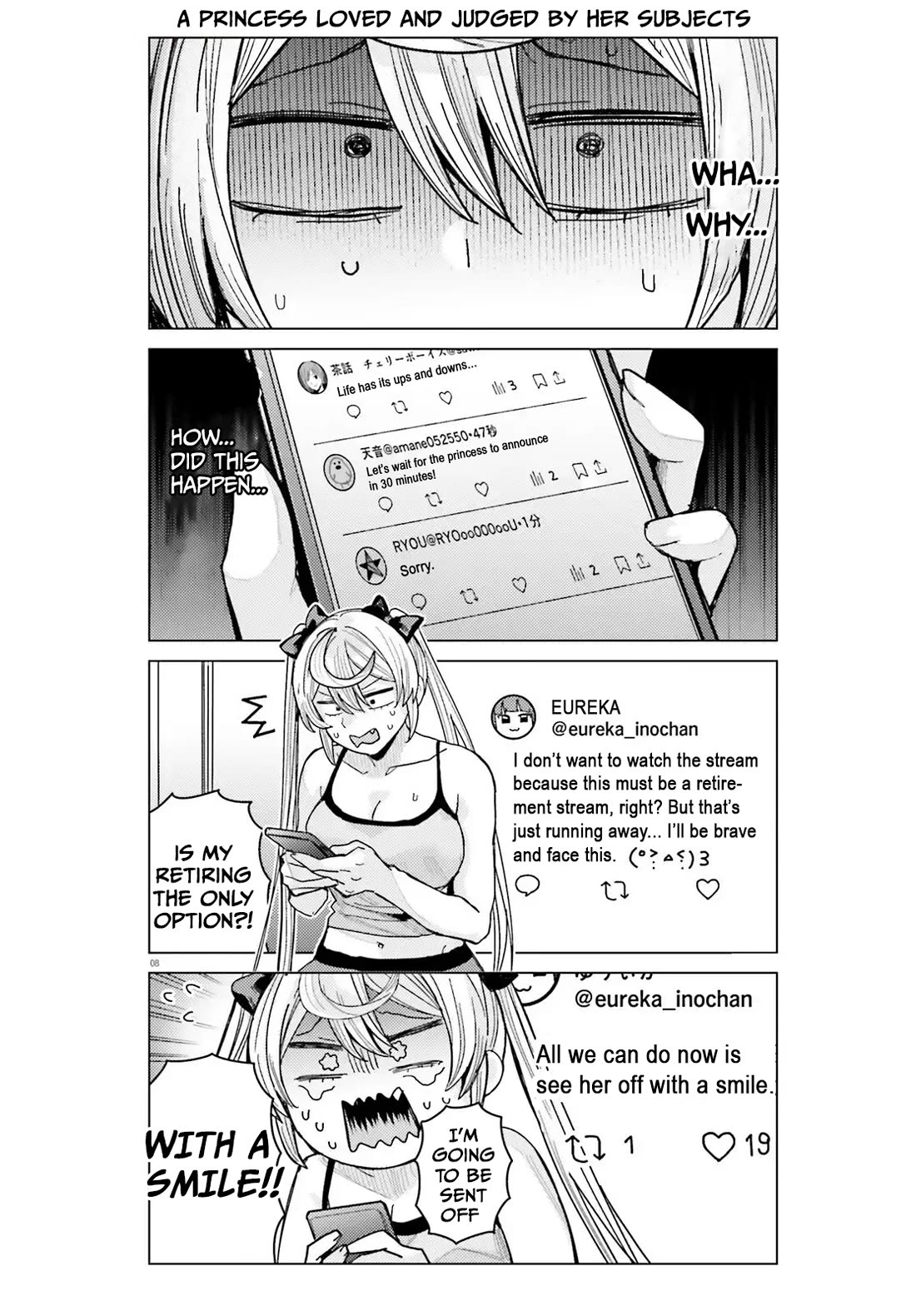 Himegasaki Sakurako wa Kyoumo Fubin Kawaii! Chapter 51 page 8 - Chapter 51