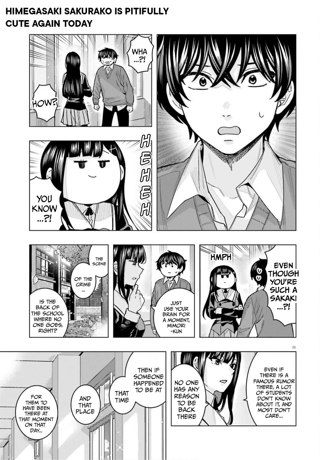 Himegasaki Sakurako wa Kyoumo Fubin Kawaii! Chapter 57 page 7 - Chapter 57