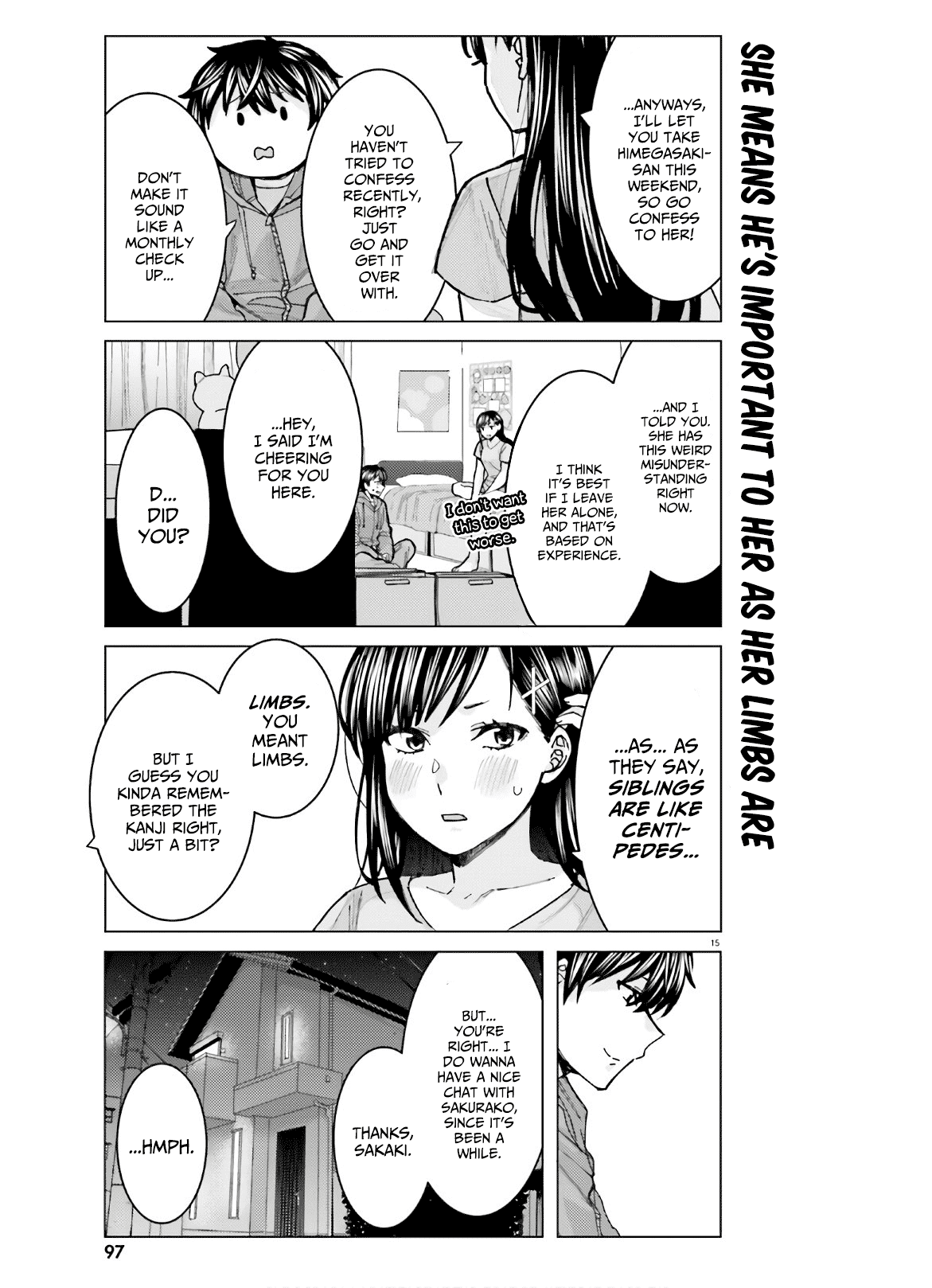 Himegasaki Sakurako wa Kyoumo Fubin Kawaii! Chapter 7 page 15 - Chapter 7