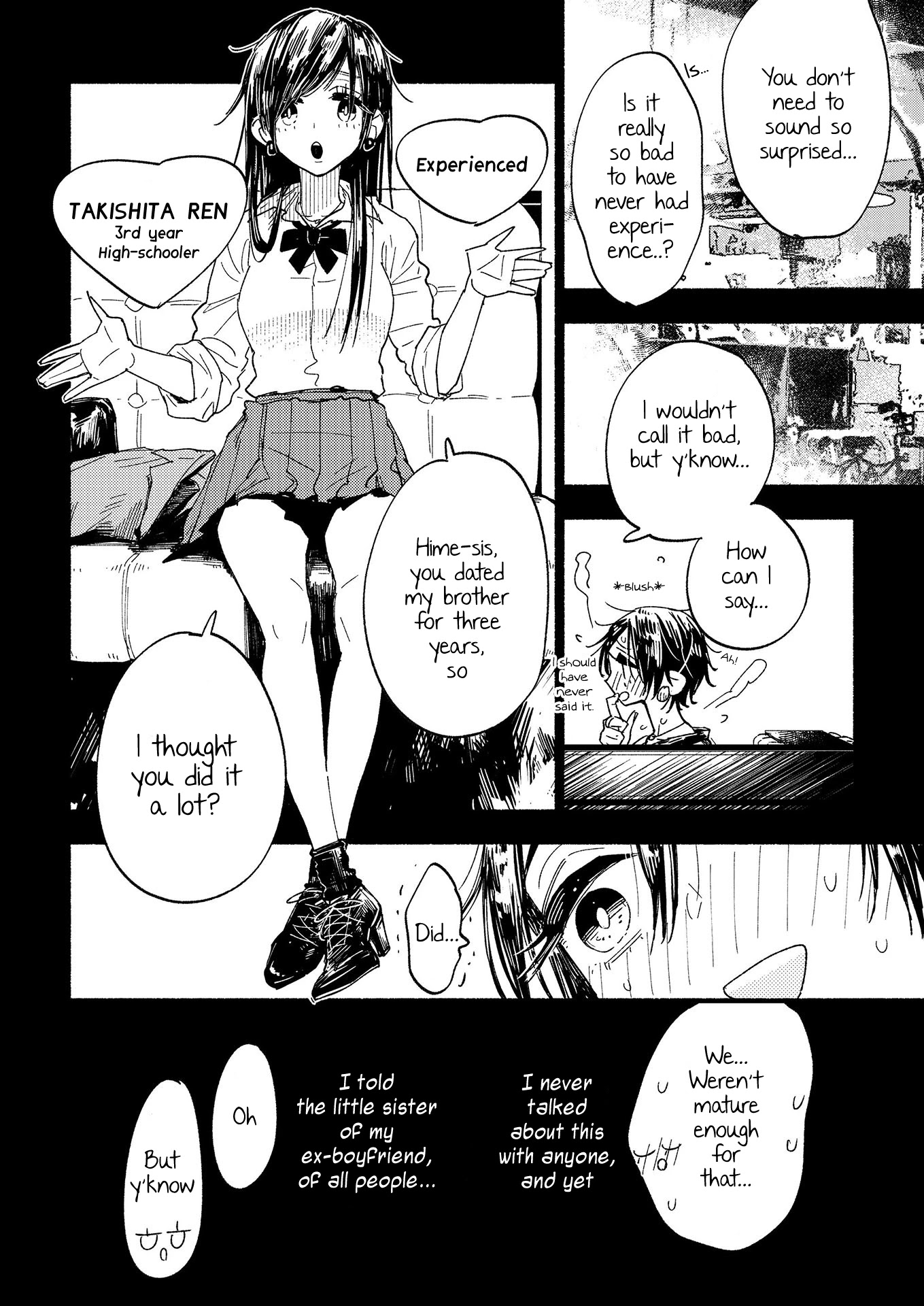Himegoto ~The Adult Virgin and The Experienced High Schooler ~ Chapter 1 page 8 - Chapter 1: Himegoto (Secret)