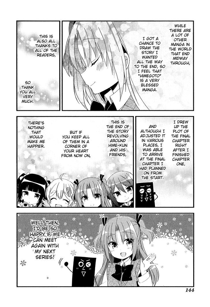Himegoto (TSUKUDANI Norio) (Comic Rex) Chapter 28.5 page 135 - Chapter 28.5 : Extra [End]
