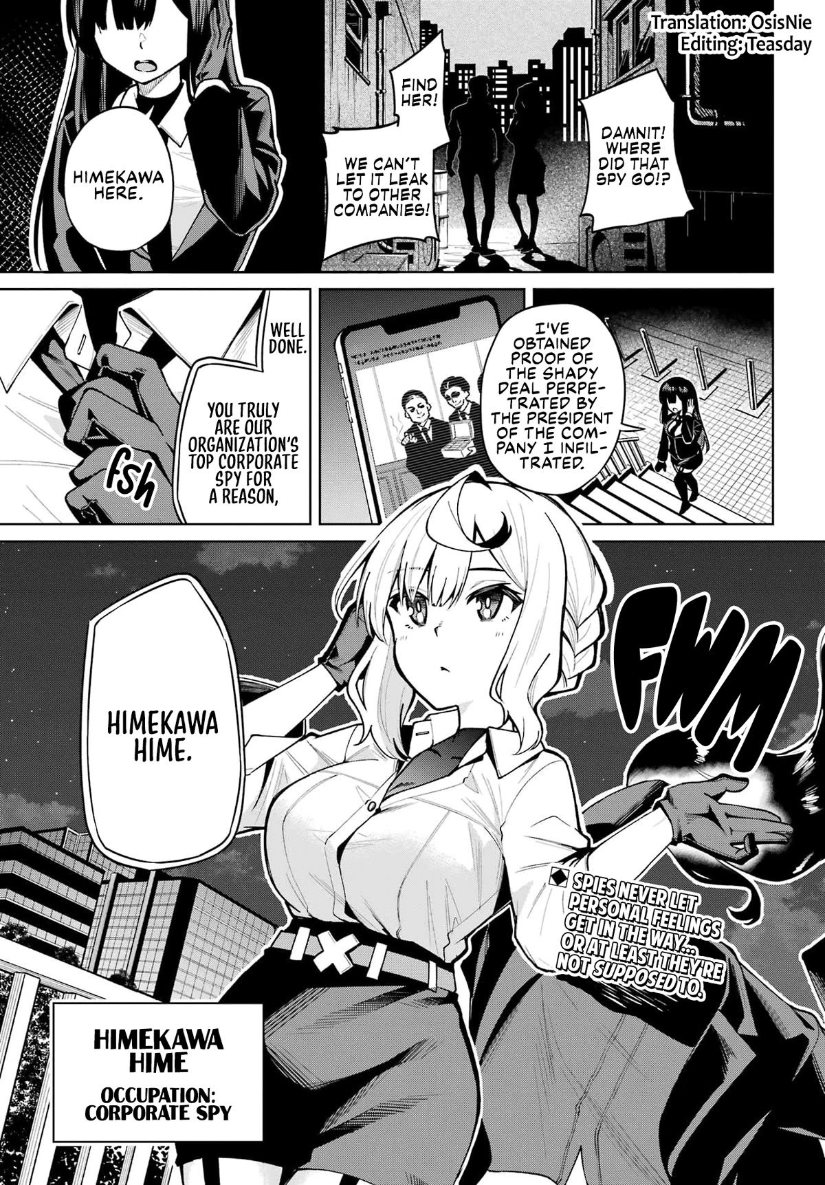 Himekawa-san Seeks Out His Secrets Chapter 1 page 1 - Chapter 1: He's Got a Nice Face