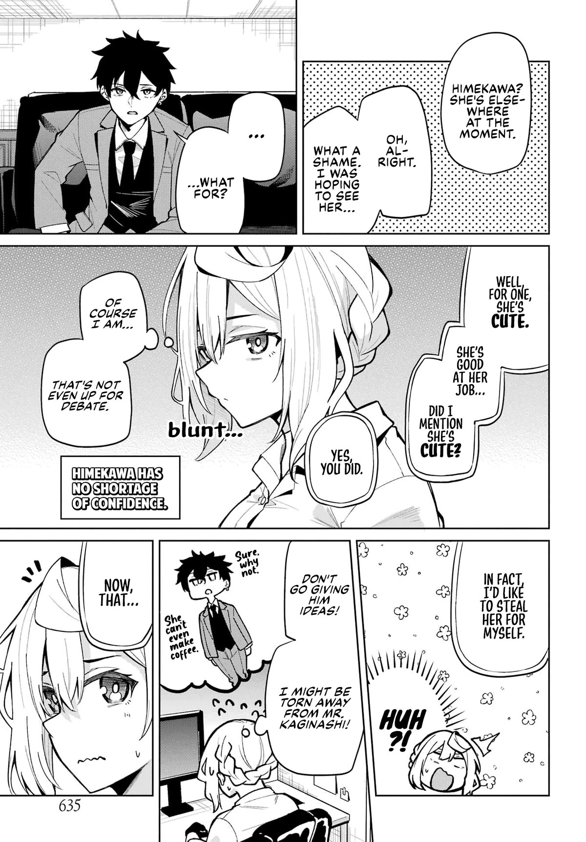 Himekawa-san Seeks Out His Secrets Chapter 2 page 9 - Chapter 2: He's Got a Smooth Voice