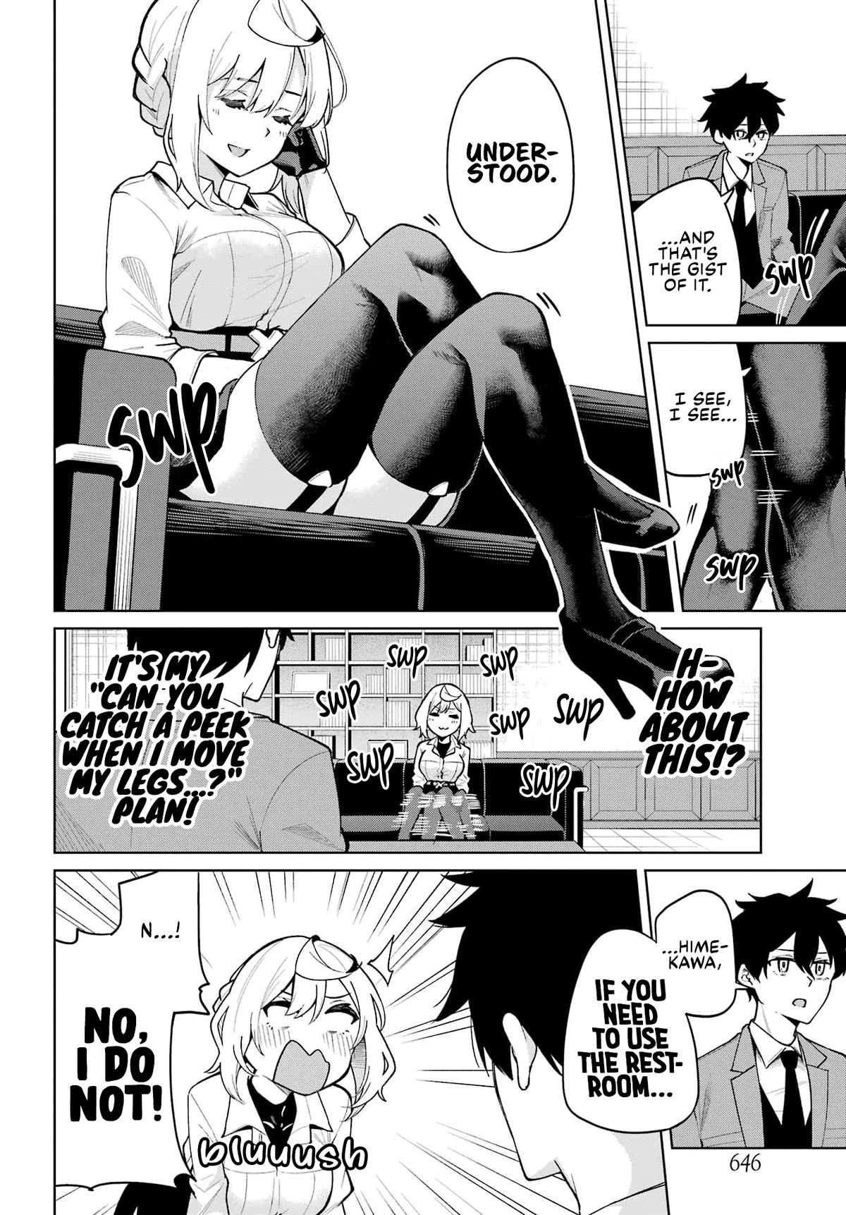 Himekawa-san Seeks Out His Secrets Chapter 3 page 8 - Chapter 3: He Has No Tact