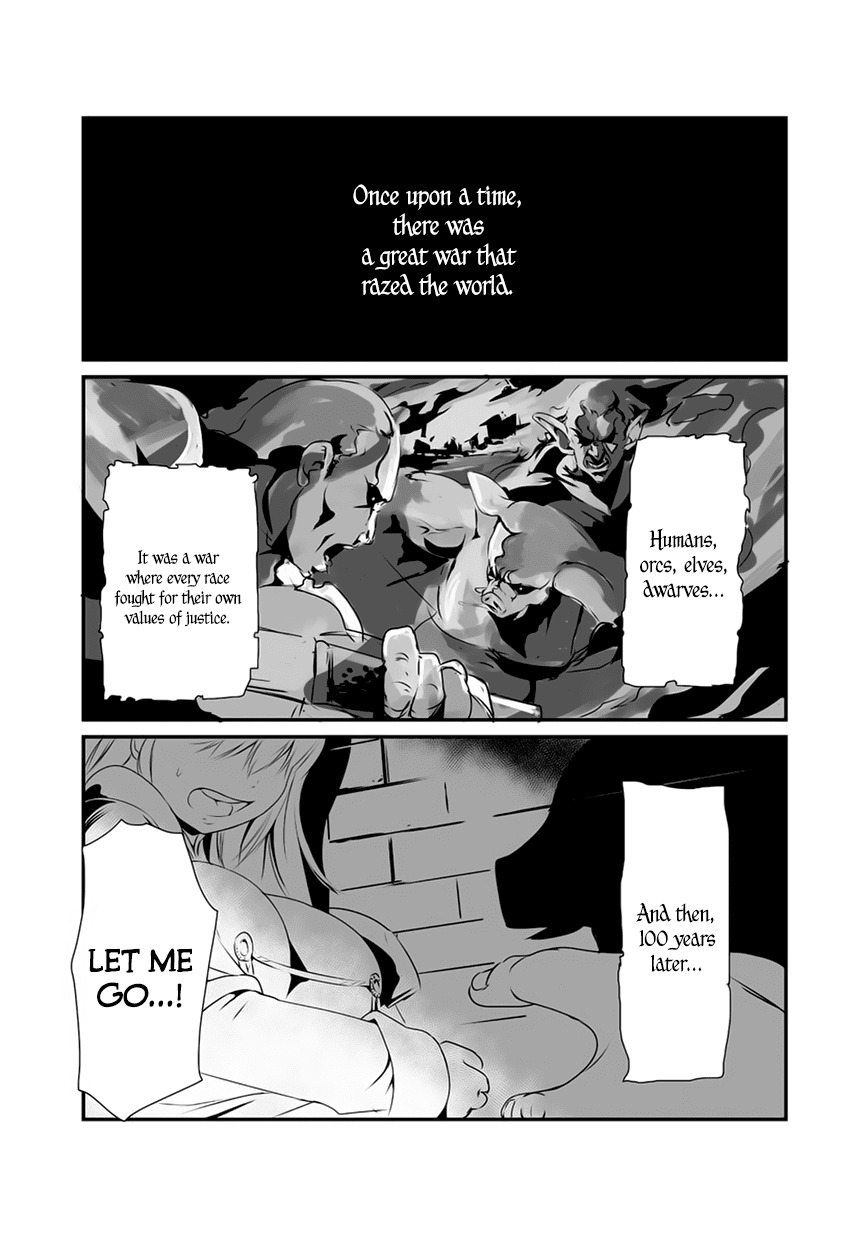 Himekishi-san to Orc Chapter 0.2 page 2 - Chapter 0 v2 : Chapter 0