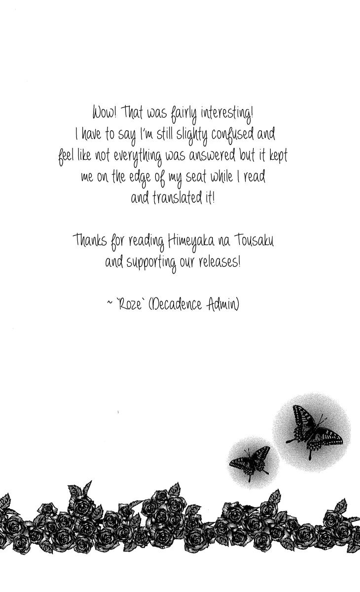 Himeyaka na Tousaku Chapter 5 page 37 - Chapter 5: The Dream I Have With You [End]