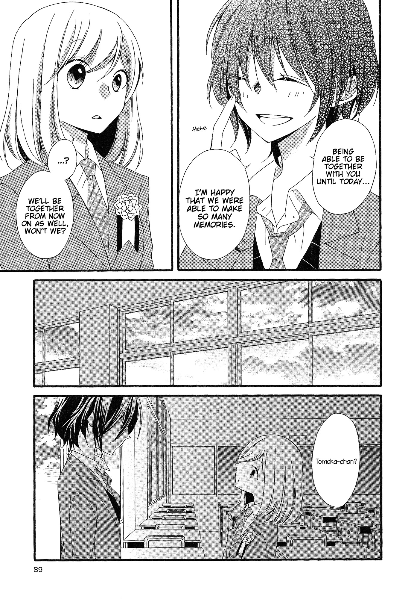 Himitsu, Hitotsu Chapter 4 page 10 - Chapter 4: The Seasons That Follow "Goodbye"