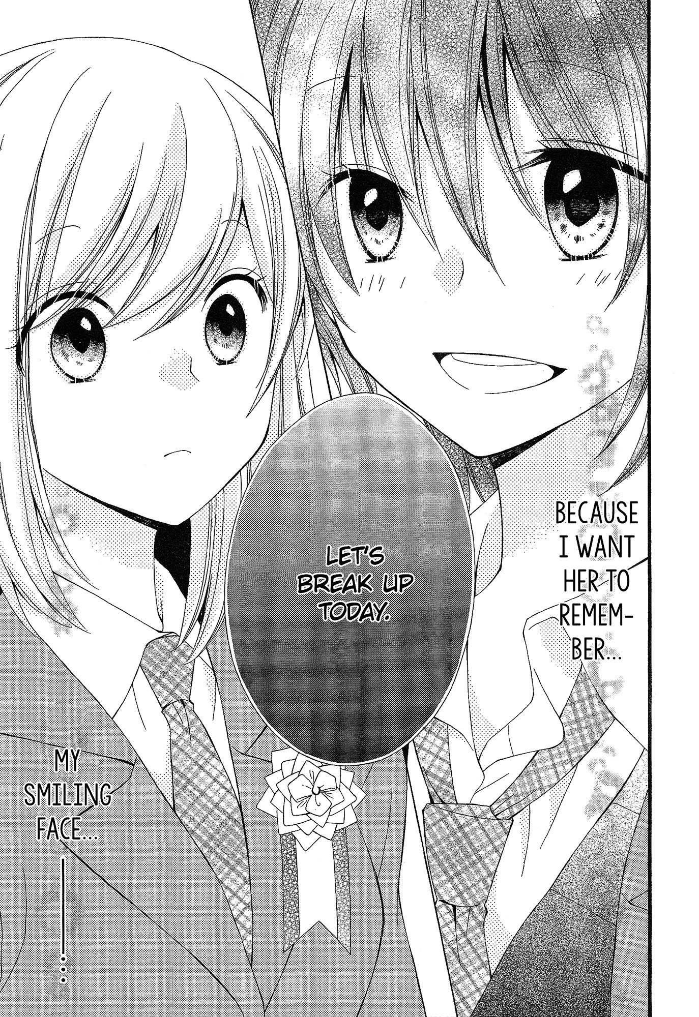 Himitsu, Hitotsu Chapter 4 page 12 - Chapter 4: The Seasons That Follow "Goodbye"