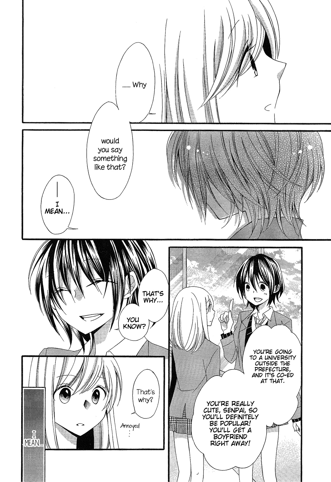 Himitsu, Hitotsu Chapter 4 page 13 - Chapter 4: The Seasons That Follow "Goodbye"