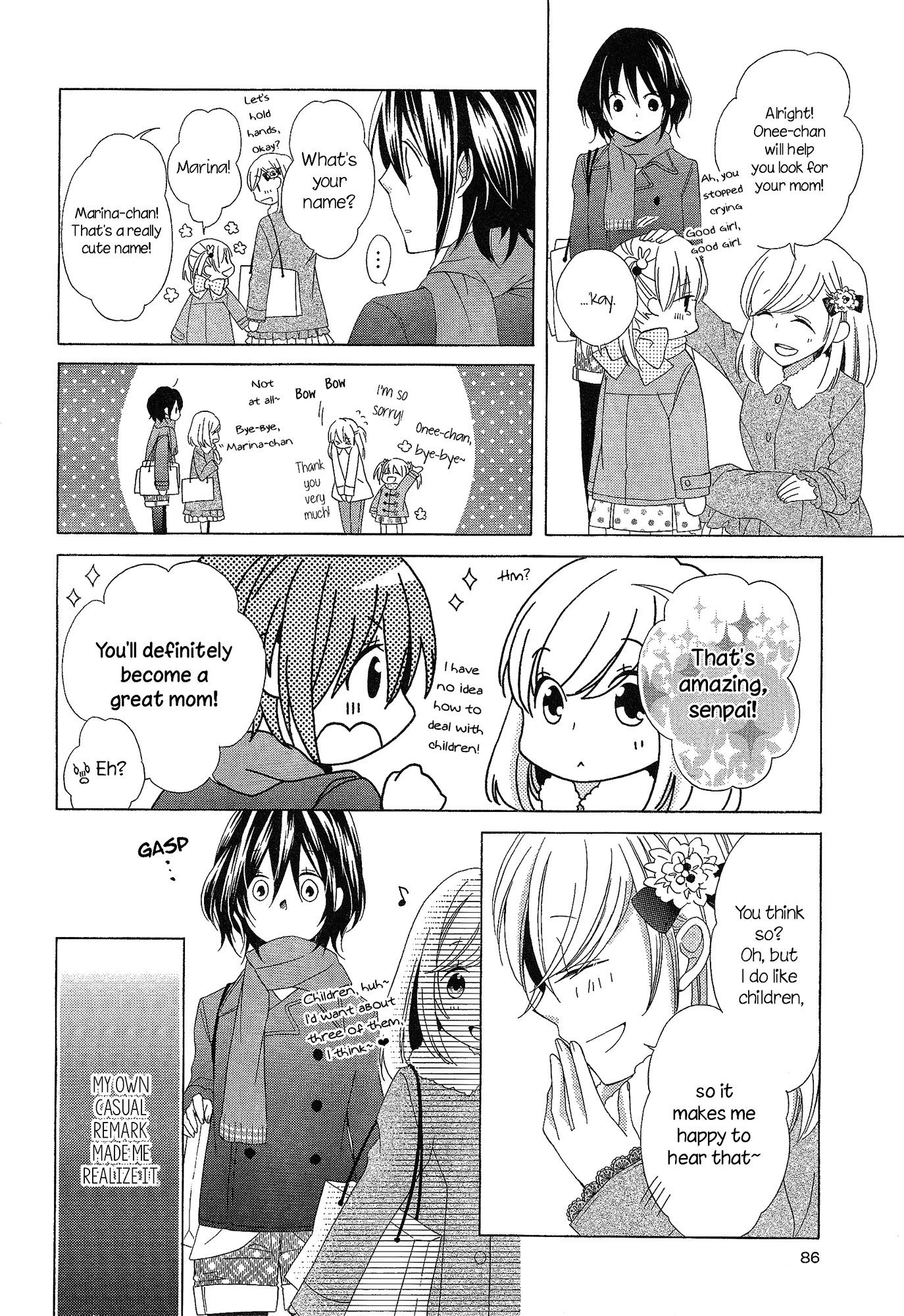Himitsu, Hitotsu Chapter 4 page 7 - Chapter 4: The Seasons That Follow "Goodbye"