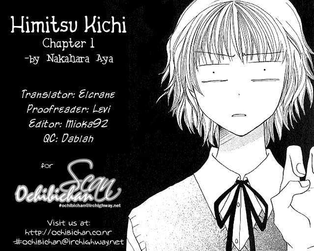 Himitsu Kichi Chapter 1 page 3 - Chapter 1: File.1  Boyfriend's Secret