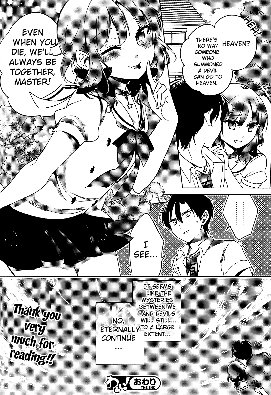 Himitsu no Akuma-chan Chapter 16 page 23 - Chapter 16: [END]