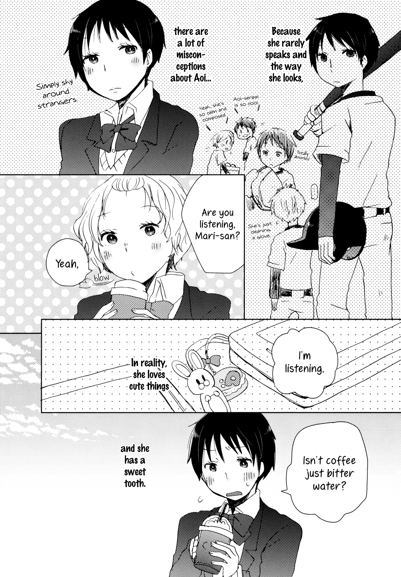 Himitsu no Kakera Chapter 4 page 2 - Chapter 4: Mari-san to Aoi-chan