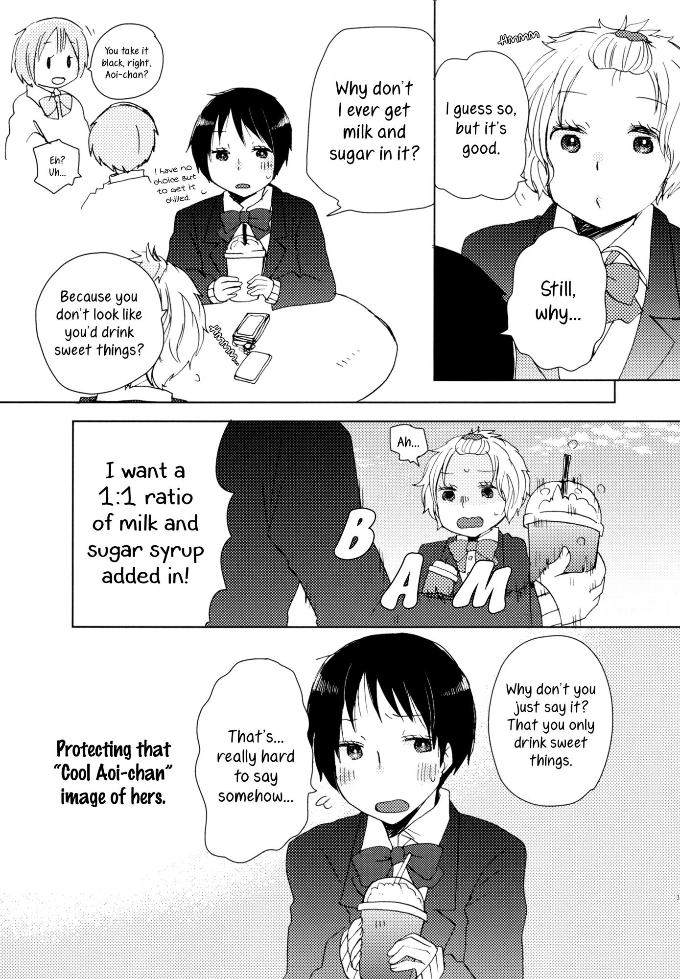 Himitsu no Kakera Chapter 4 page 3 - Chapter 4: Mari-san to Aoi-chan