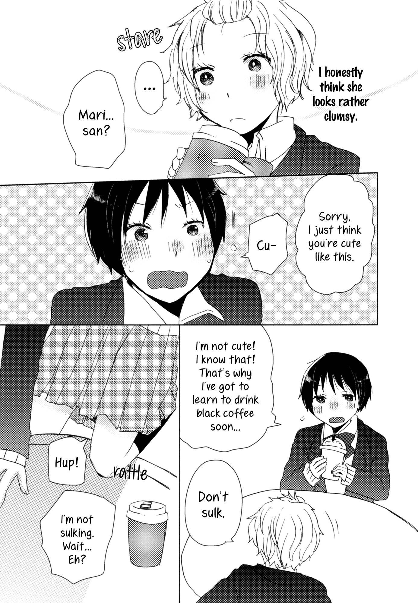 Himitsu no Kakera Chapter 4 page 4 - Chapter 4: Mari-san to Aoi-chan