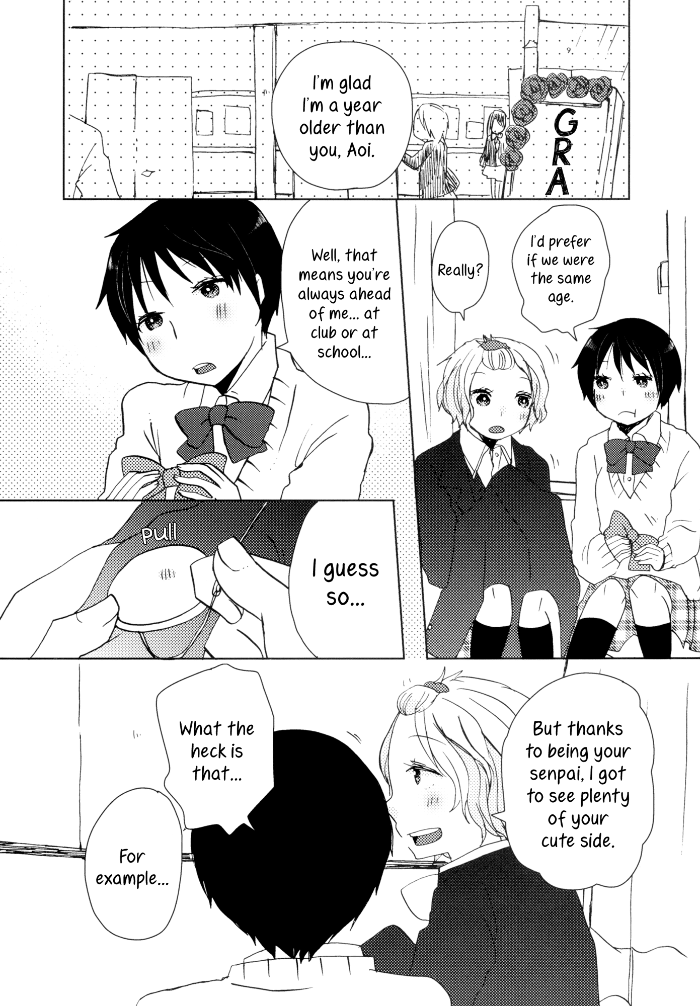 Himitsu no Kakera Chapter 4 page 6 - Chapter 4: Mari-san to Aoi-chan