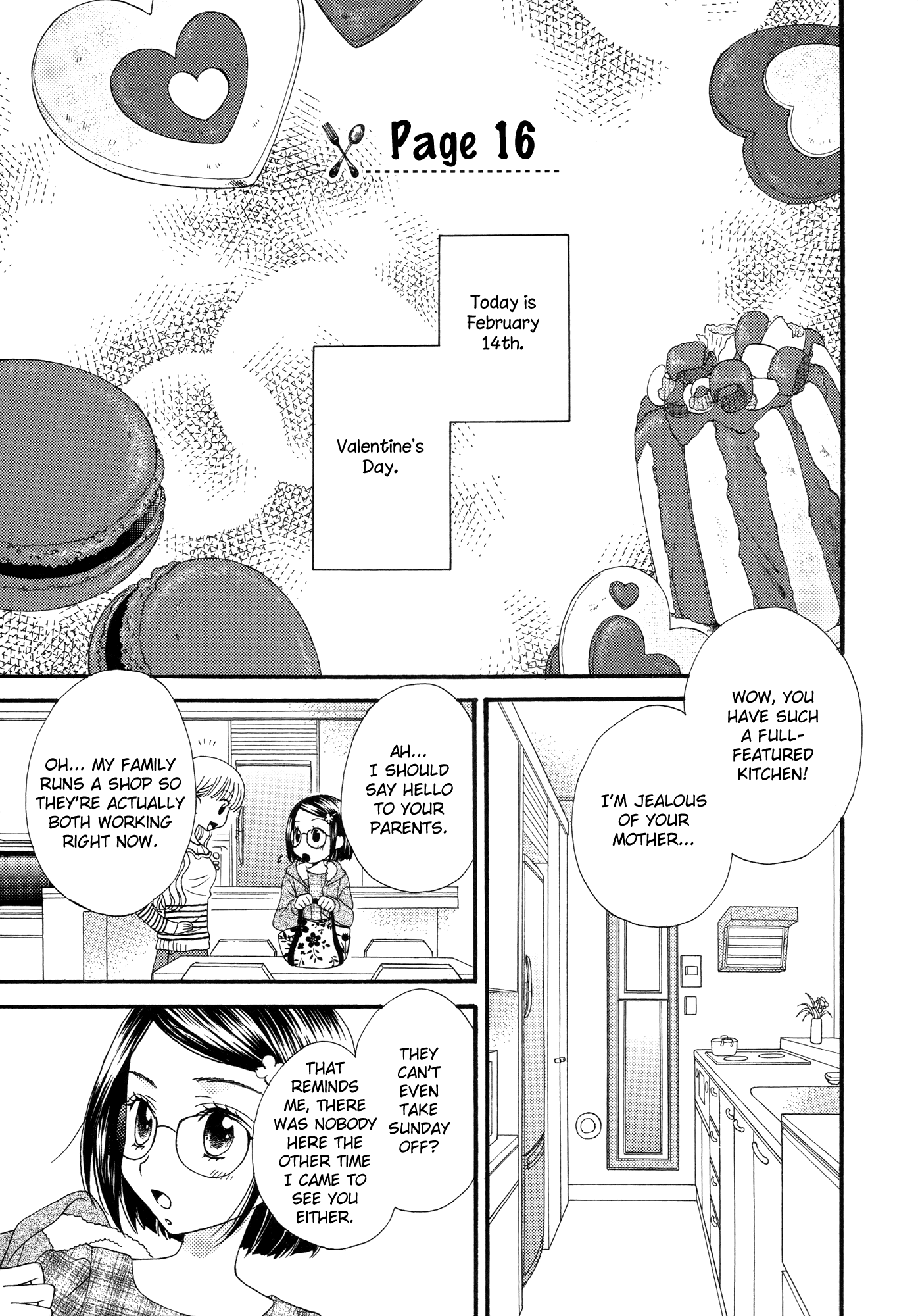 Himitsu no Recipe Chapter 16.2 page 3 - Chapter 16 v2 : Page 16