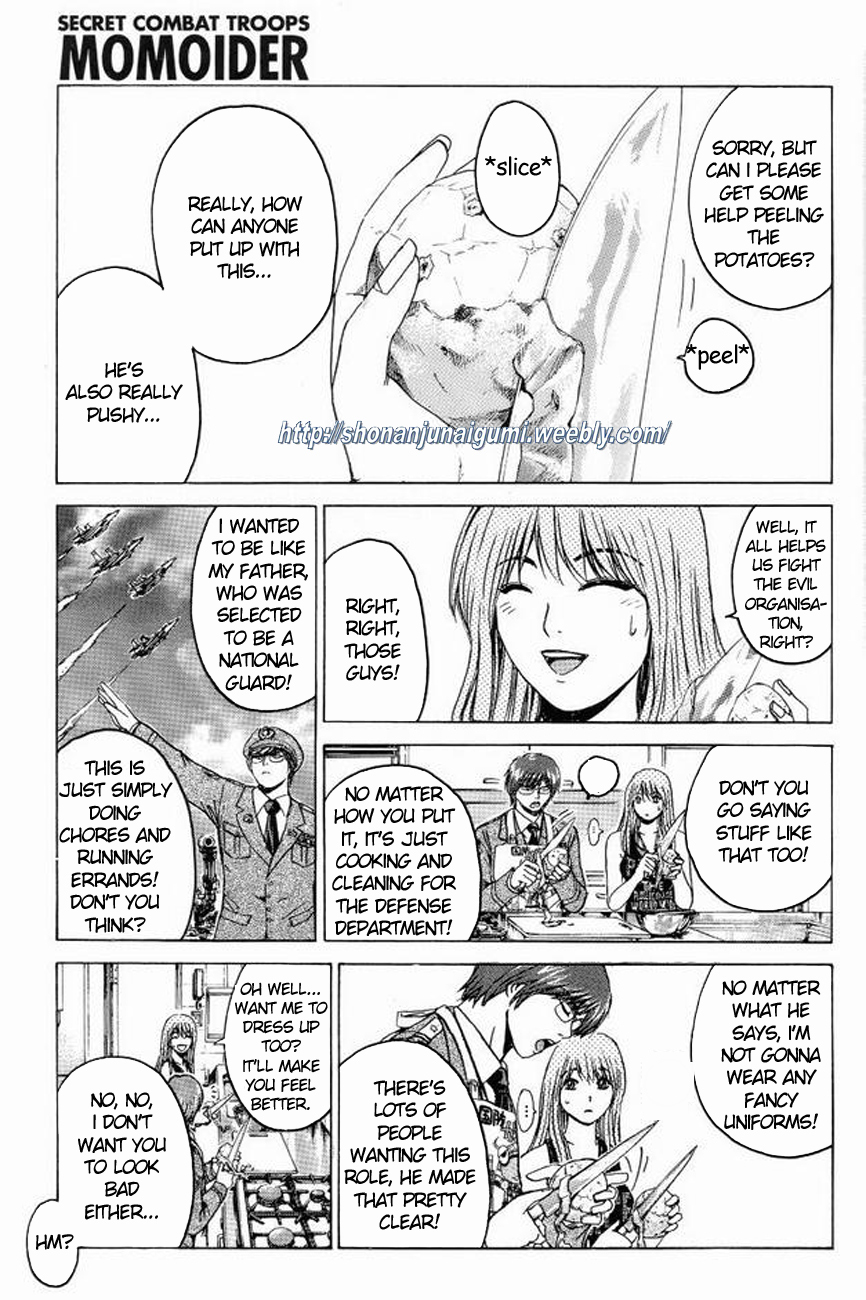 Himitsu Sentai Momoidaa Chapter 10 page 9 - Chapter 10: Murakami's Disaster