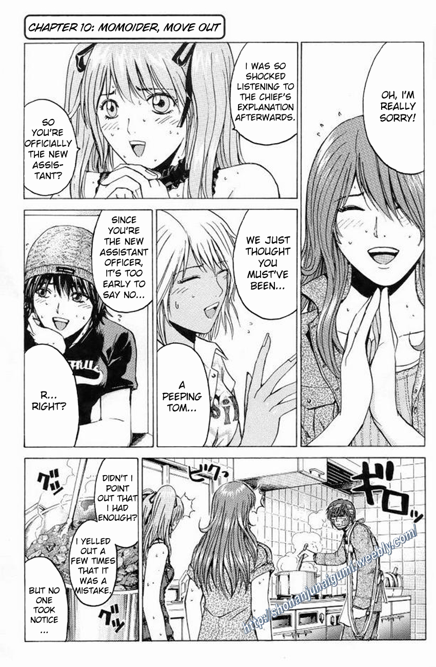 Himitsu Sentai Momoidaa Chapter 11 page 1 - Chapter 11: Momoider, Move Out