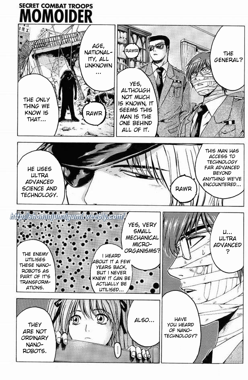 Himitsu Sentai Momoidaa Chapter 11 page 10 - Chapter 11: Momoider, Move Out