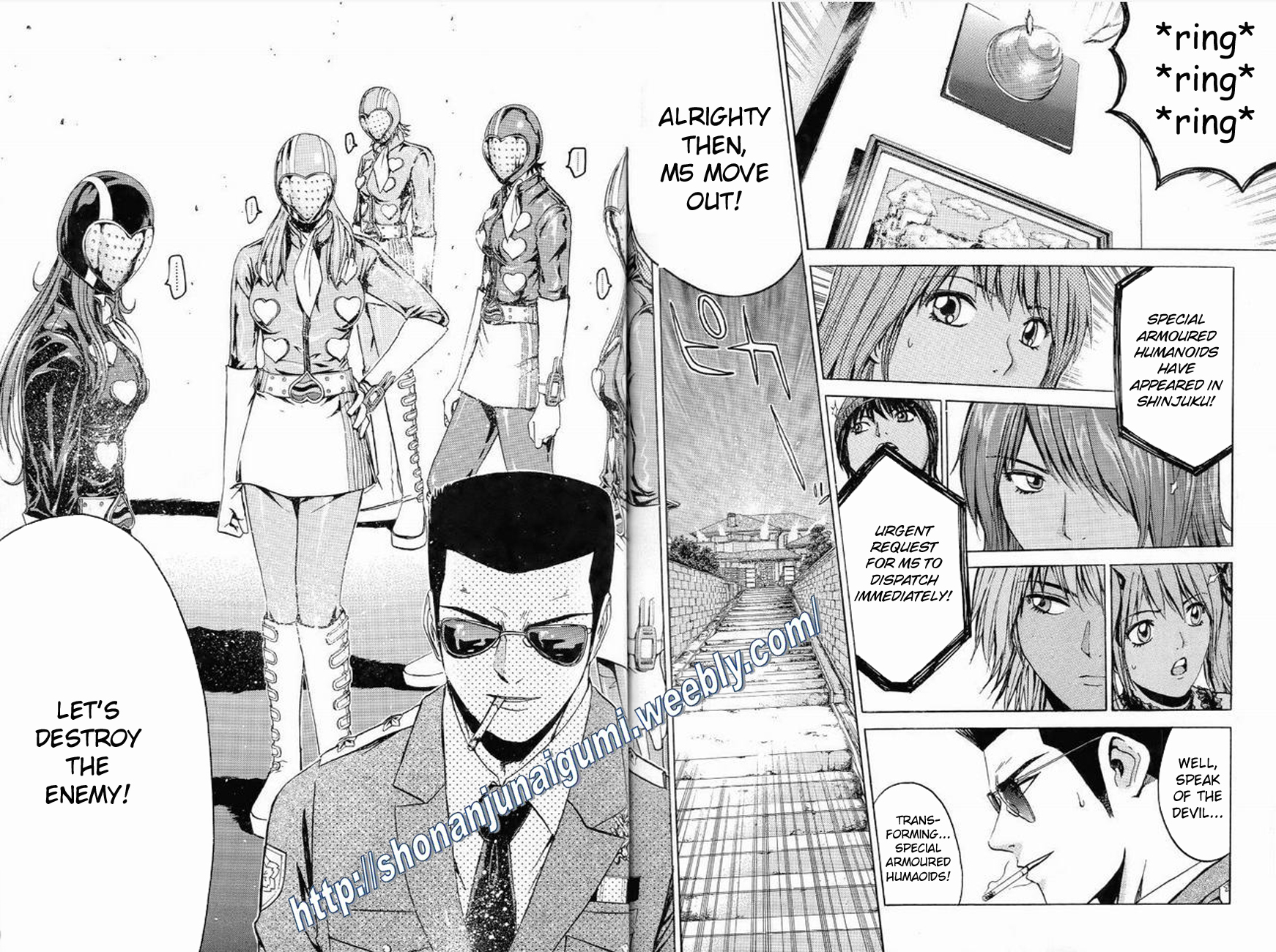 Himitsu Sentai Momoidaa Chapter 11 page 14 - Chapter 11: Momoider, Move Out