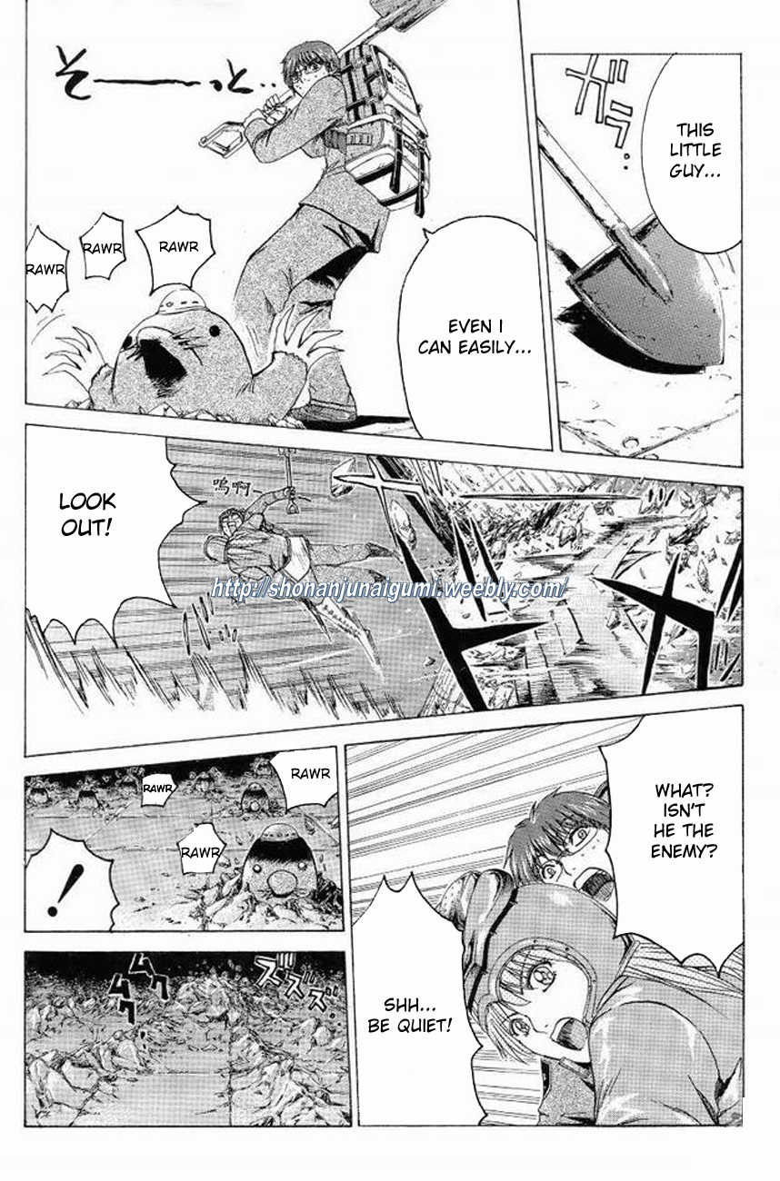 Himitsu Sentai Momoidaa Chapter 12 page 10 - Chapter 12: Murakami, Superbly Wounded