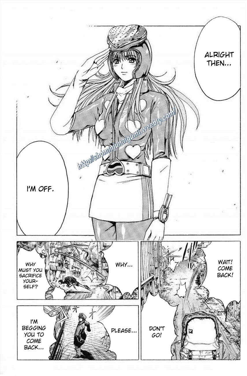 Himitsu Sentai Momoidaa Chapter 13 page 13 - Chapter 13: Farewell Pursuit