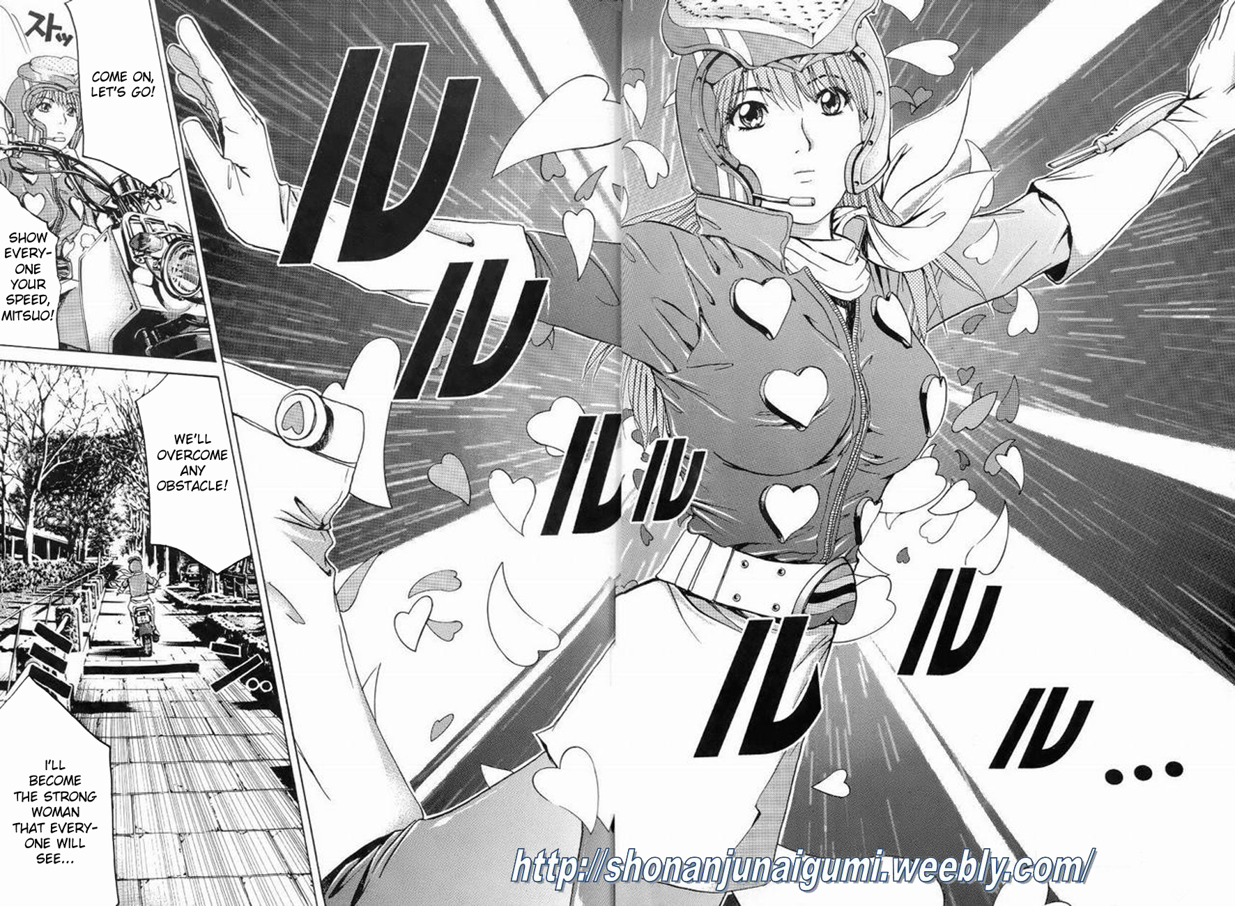 Himitsu Sentai Momoidaa Chapter 3 page 6 - Chapter 3: Runaway Pursuit