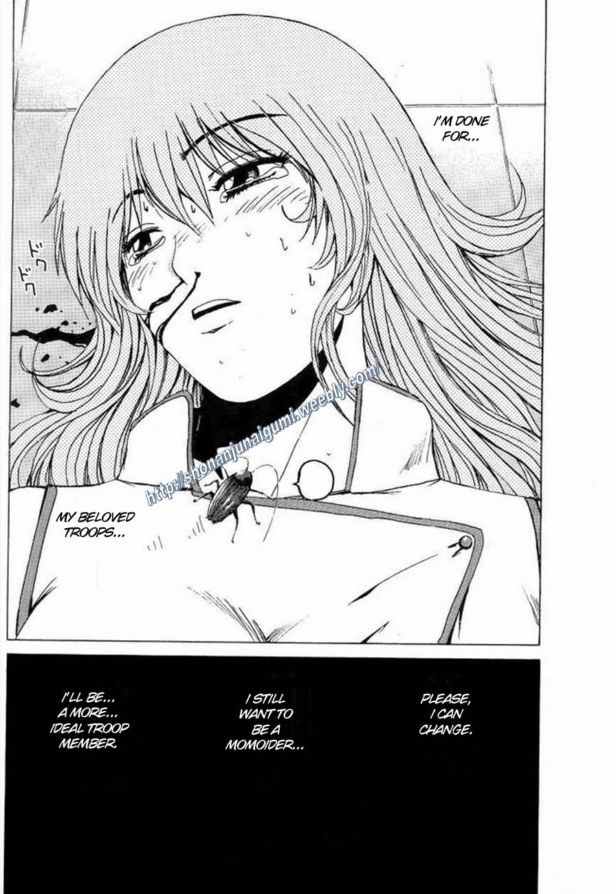 Himitsu Sentai Momoidaa Chapter 8 page 12 - Chapter 8: Pursuit of a Quirk