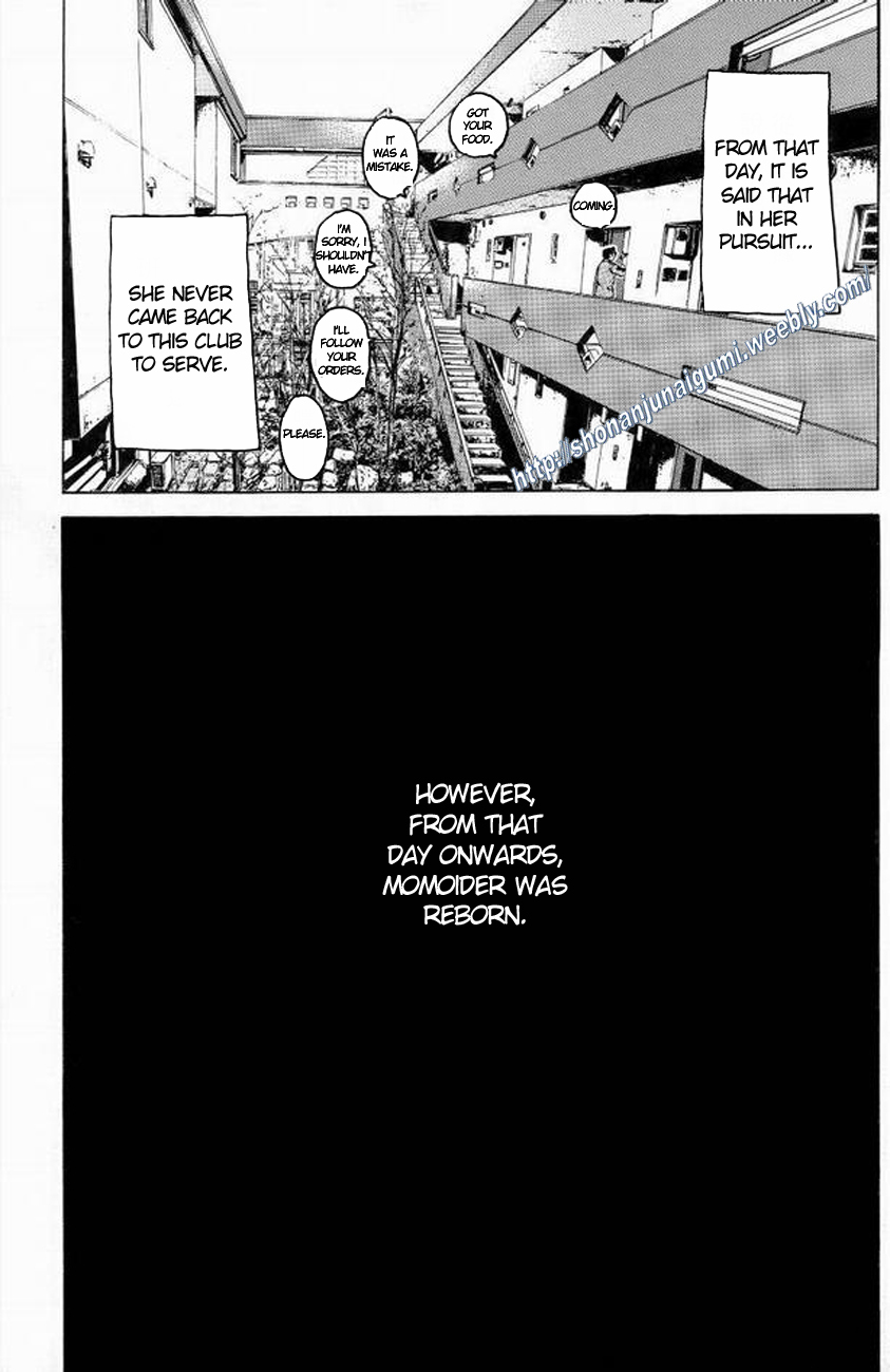 Himitsu Sentai Momoidaa Chapter 8 page 13 - Chapter 8: Pursuit of a Quirk