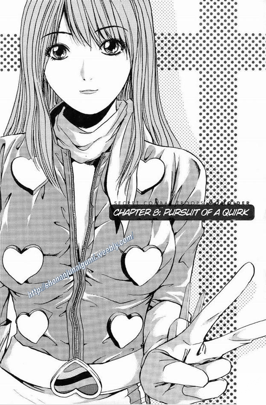 Himitsu Sentai Momoidaa Chapter 8 page 4 - Chapter 8: Pursuit of a Quirk