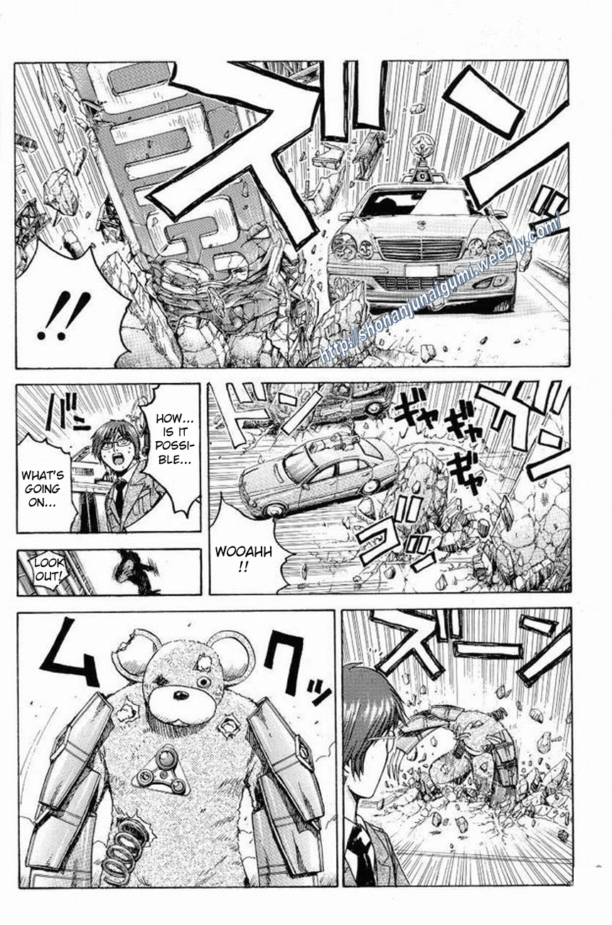 Himitsu Sentai Momoidaa Chapter 9 page 17 - Chapter 9: Murakami's Debut