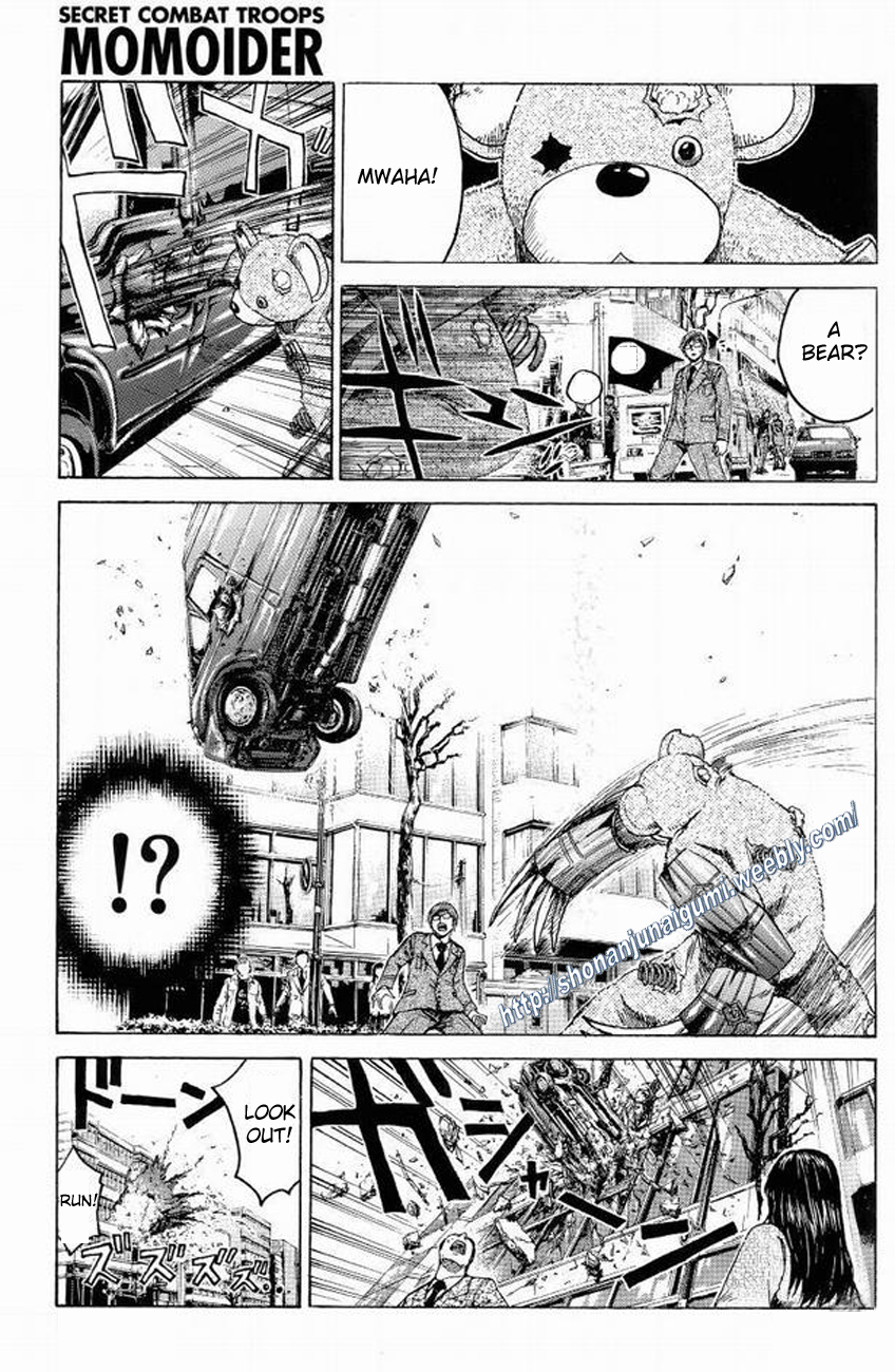 Himitsu Sentai Momoidaa Chapter 9 page 18 - Chapter 9: Murakami's Debut