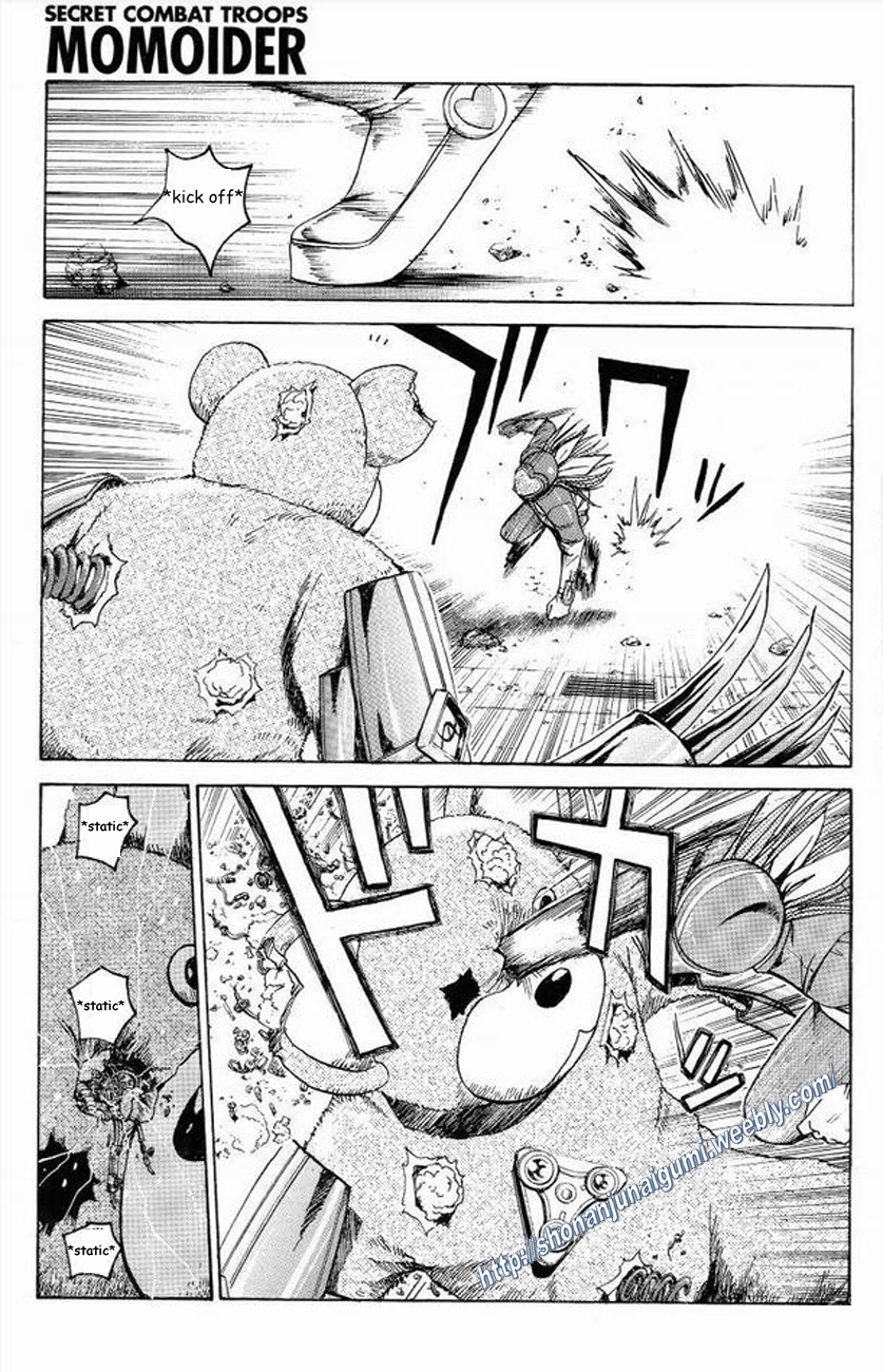 Himitsu Sentai Momoidaa Chapter 9 page 22 - Chapter 9: Murakami's Debut