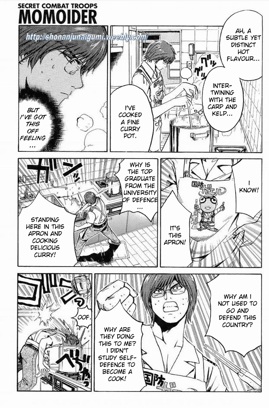 Himitsu Sentai Momoidaa Chapter 9 page 4 - Chapter 9: Murakami's Debut