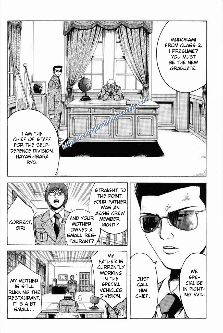 Himitsu Sentai Momoidaa Chapter 9 page 9 - Chapter 9: Murakami's Debut