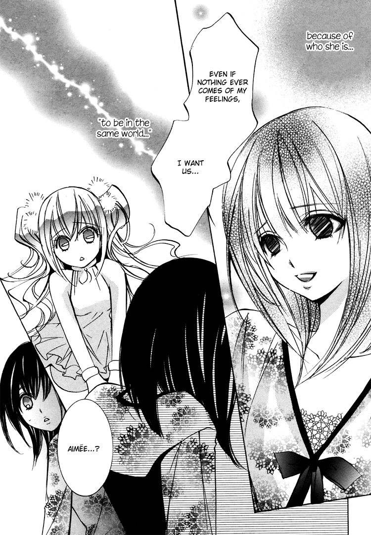 Himitsu Shoujo Chapter 4 page 14 - Chapter 4: Planet Aimer-lis