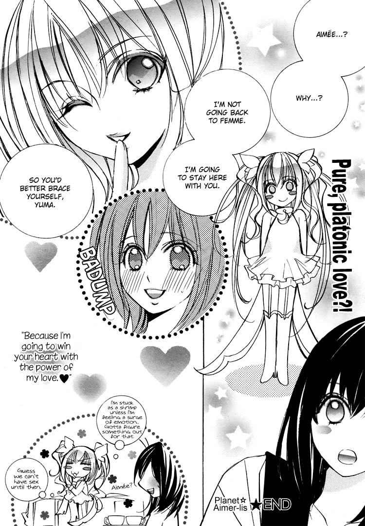 Himitsu Shoujo Chapter 4 page 23 - Chapter 4: Planet Aimer-lis