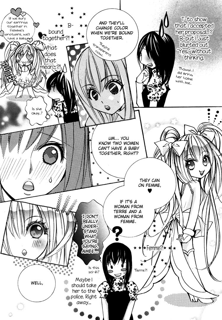 Himitsu Shoujo Chapter 4 page 6 - Chapter 4: Planet Aimer-lis