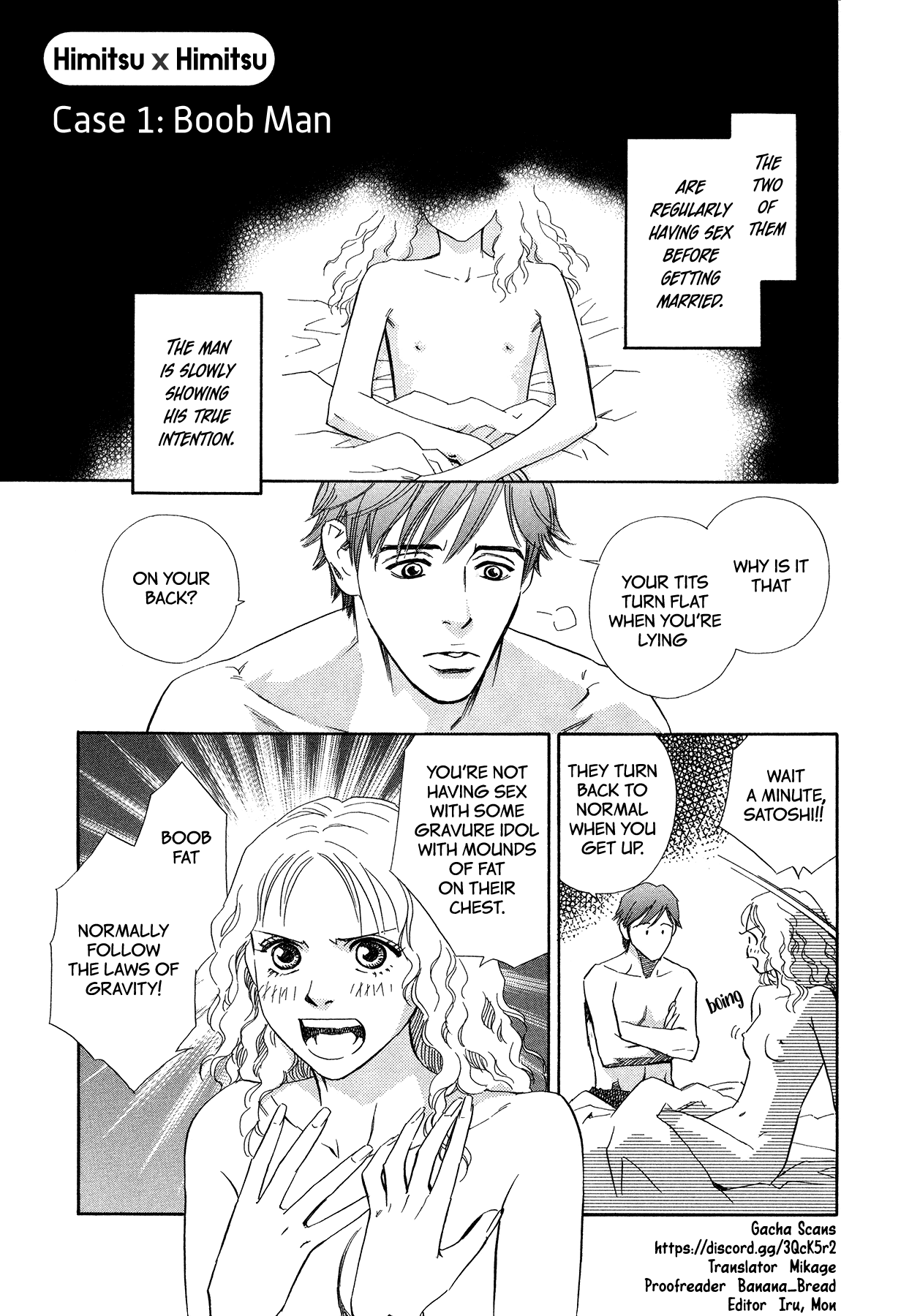Himitsu x Himitsu Chapter 1 page 5 - Chapter 1: Boob Man