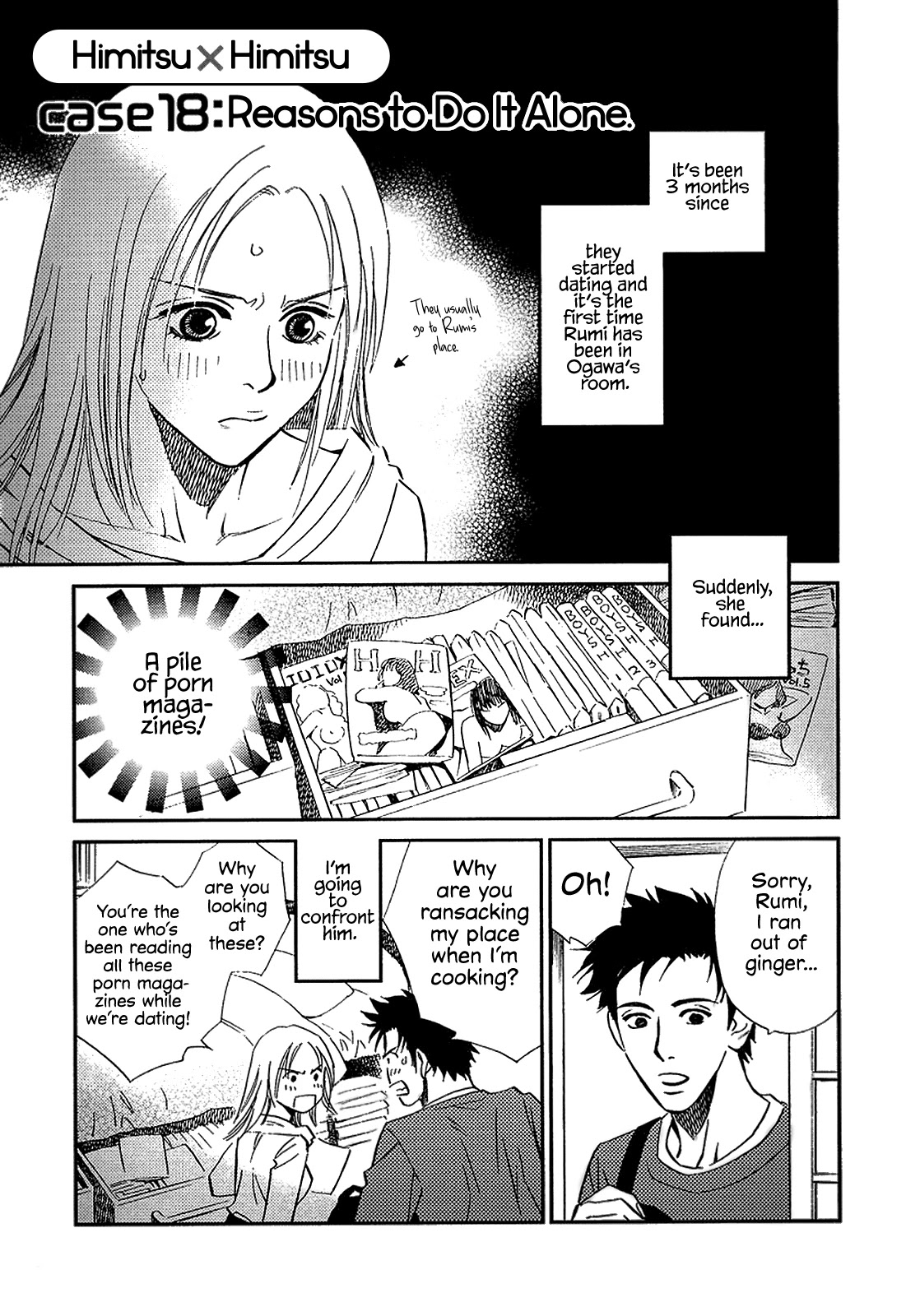 Himitsu x Himitsu Chapter 18 page 1 - Chapter 18