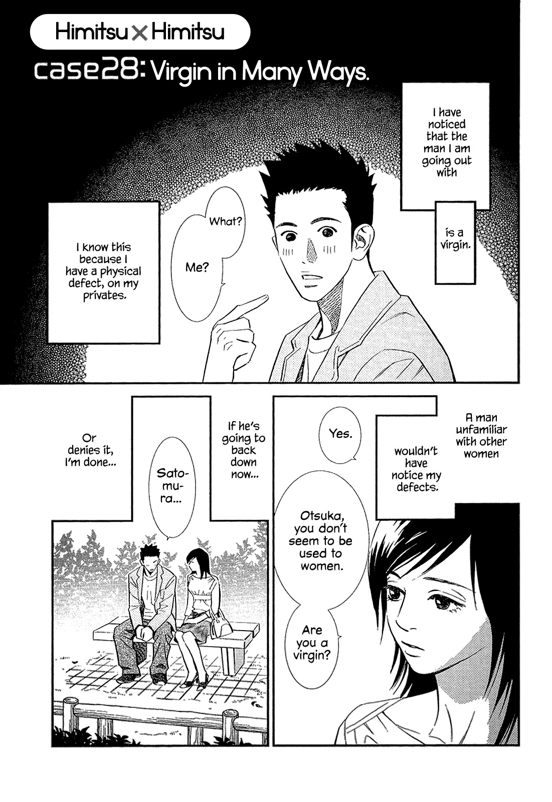 Himitsu x Himitsu Chapter 28 page 1 - Chapter 28