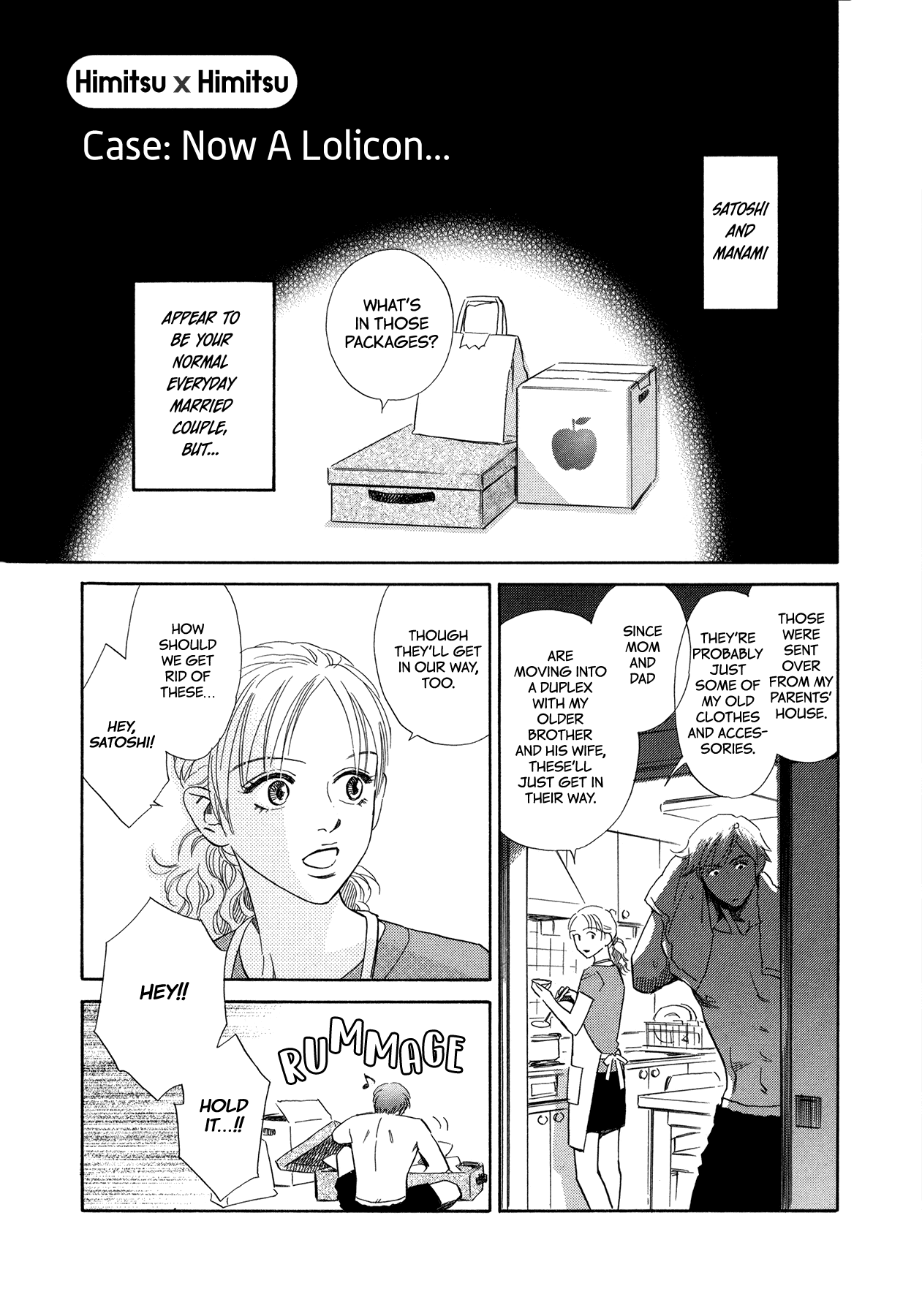 Himitsu x Himitsu Chapter 5 page 1 - Chapter 5: Now A Lolicon...