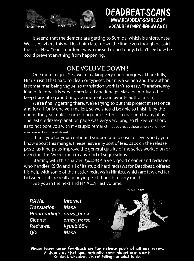 Himizu Chapter 33 page 22 - Chapter 33: If You Find Yourself in Dire Straits