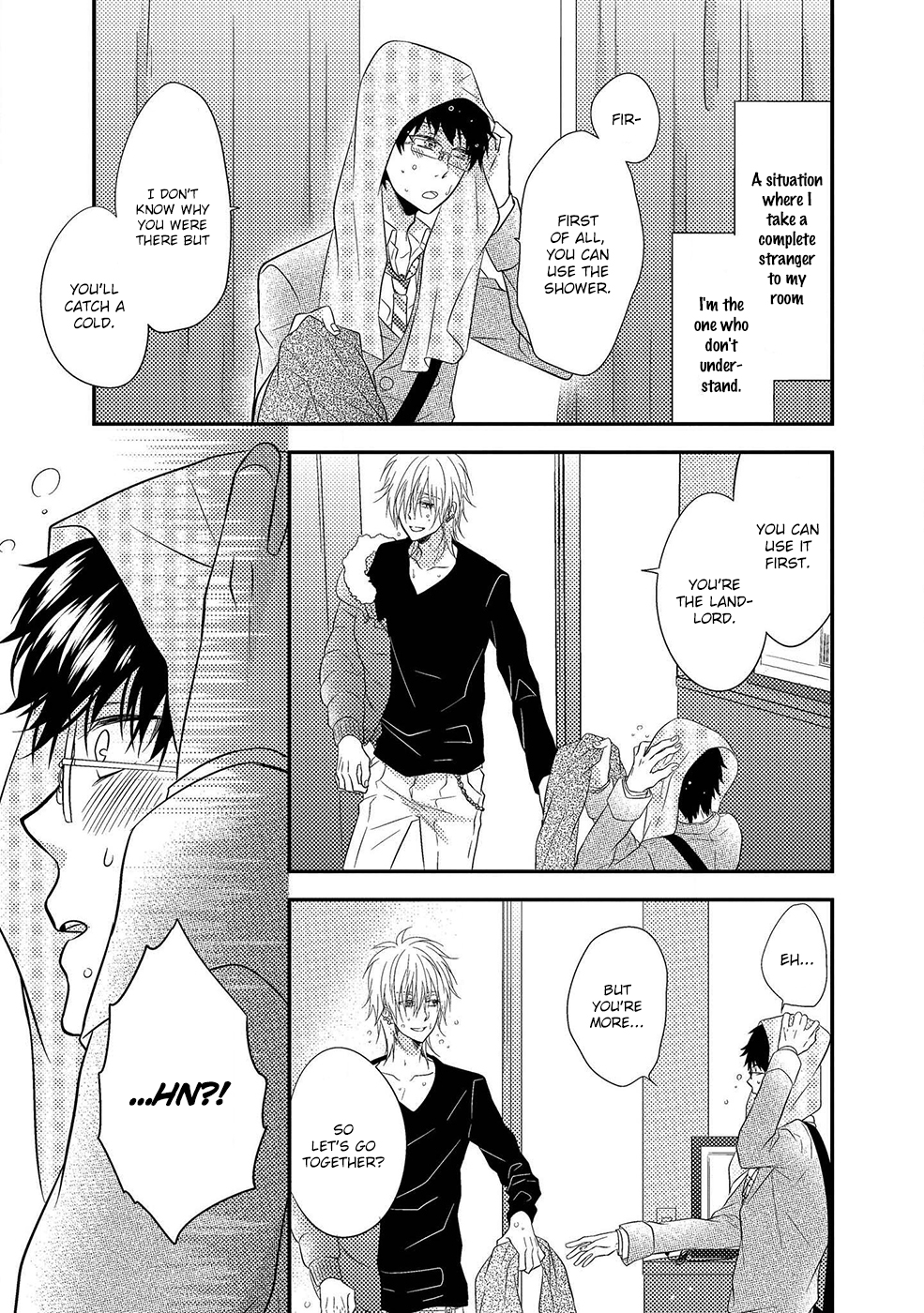 Himo Otoko to Fubin na Boku Chapter 2 page 3 - Chapter 2: & 2.5